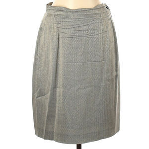 Yves Saint Laurent Size 8 Midi Skirt